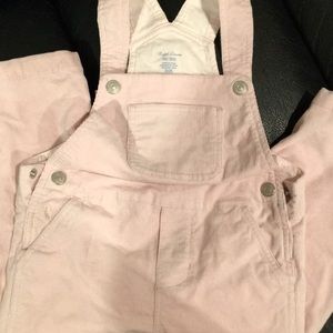 Ralph Lauren baby  pink overalls